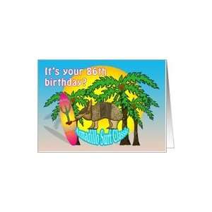  Aloha Surf 86th Birthday Card: Toys & Games