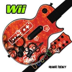   GUITAR HERO 3 III Nintendo Wii Les Paul   Orange Frenzy Video Games