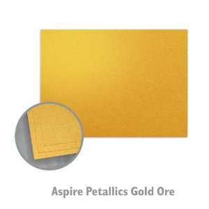    ASPIRE Petallics Gold Ore Plain Card   800/Carton