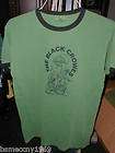 BLACK CROWS T SHIRT 2010 CONCERTS SIZE S GREEN  HEAVY