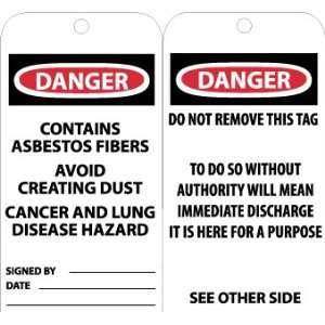   TAGS DANGER CONTAINS ASBESTOS FIBER AVOID CRE: Home Improvement