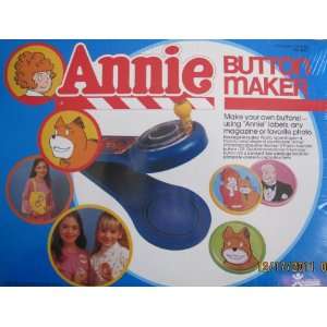  Little Orphan ANNIE BUTTON MAKER   Make YOUR Own BUTTONS 