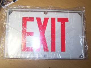 NEW EXIT PLATE COVER ONLY 14 X 9  