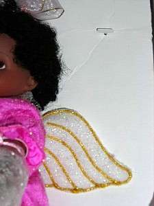 Paulines Brown Sugar Esme Black Angel Baby Doll~Mint~NIB  
