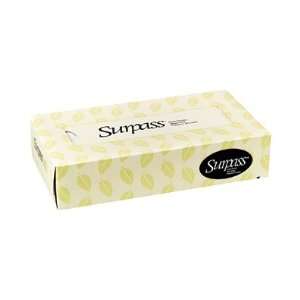 SURPASS Facial Tissue, White, 2 Ply, Flat Box, 30 Boxes of 100 Tissues 