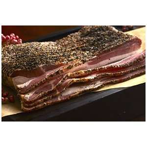 Hickory Smoked and Peppered Bacon, 6 packages of 24 oz packages 