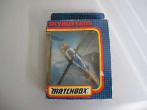 Bell jet ranger helicopter matchbox Skybusters  