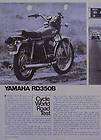 1975 yamaha rd 350 rd350 b motorcycle road test rd350b location usa 