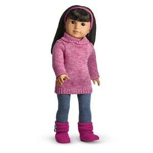  American Girl Cozy Sweater Outfit for Dolls + Charm: Toys 