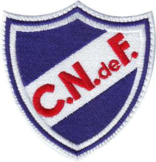 URUGUAY CLUB NACIONAL de FUTBOL EMBROIDERED SEW ON PATCH  