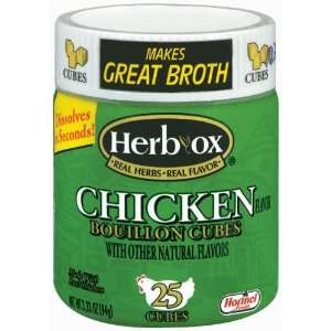 Herb Ox Bouillon Cubes Chicken Bouillon 25 Ct $3.15 3.33 oz (Gluten 