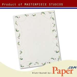  Masterpiece Holly Bunch Letterhead   8.5 X 11   100 Sheets 