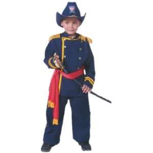   Large Child Union Officer Uniform Costume (Size 11 14): Toys & Games