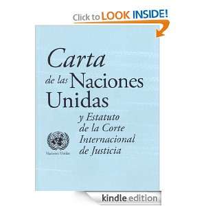 Carta de las Naciones Unidas y Estatuto de la Corte Internacional de 