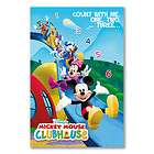  maxi satin poster MICKEY MOUSE CLUB HOUSE MINI DAFFY GOOFY COUNT TWO