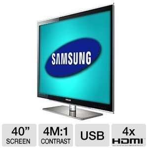  Samsung UN40C6400 40 BackLit LED HDTV: Electronics