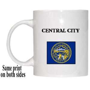  US State Flag   CENTRAL CITY, Nebraska (NE) Mug 