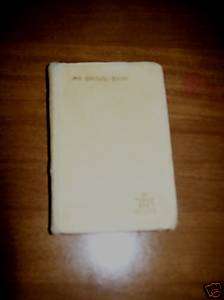 1949 VINTAGE CATHOLIC BRIDAL PRAYER BOOK UNMARKED  