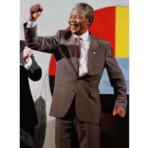  Nelson Mandela   South African Leader by John Mottern . Art 