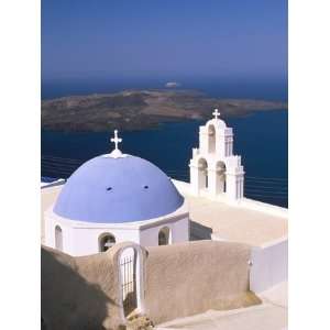 Island of Santorini (Thira), Cyclades Islands, Aegean, Greek Islands 