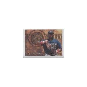  1996 Ultra Prime Leather #8   Kirby Puckett Sports 