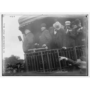  Photo Taft and Jacobson, on train near Fergus Falls 1908 