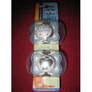  Mam 0 6 mo Silicone Orthodontic Pacifiers Love & Affection 