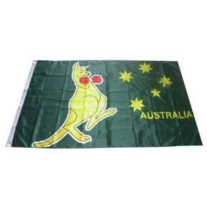  Boxing Kangaroo Flag Australia 3x5feet Patio, Lawn & Garden