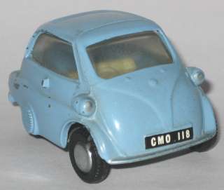 VINTAGE RARE SPOT ON BMW ISETTA 118 BUBBLE CAR TRIANG TOYS MODEL 