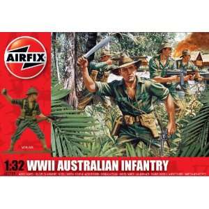  Airfix A02709 WWII Australian Infantry 132 Scale Military 