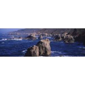 Rock Formations on the Beach, Big Sur, Garrapata State Beach, Monterey 