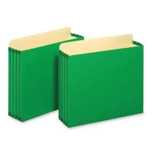  Globe Weis Heavy duty File Cabinet Pocket   Green 