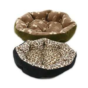    20D Fleece Fabric Donut Pet Bed For Dogs & Cats: Pet Supplies
