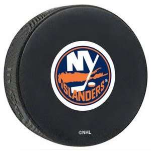   York Islanders NHL Team Logo Autograph Hockey Puck