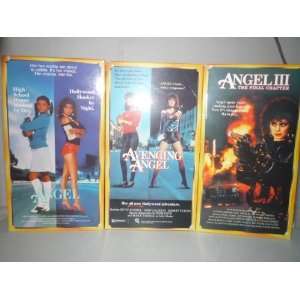  ANGEL, AVENGING ANGEL, ANGEL III VHS MOVIE LOT Everything 
