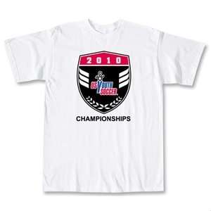  adidas US Youth Soccer 2010 Championship T Shirt: Sports 