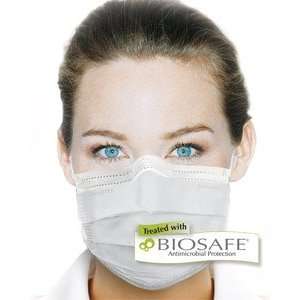 Crosstex Ultra Sensitive Face Mask Treated w/BIOSAFE Antimicrobia 40 