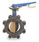 NIBCO Butterfly Valve, Lug, 4 In, Ductile Iron ULD 2000 3, NEW