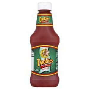 Daddies Tomato Ketchup Squeezy Bottle 400g  Grocery 
