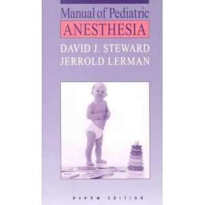    Pediatric Anesthesia David J./ Lerman, Jerrold Steward Books