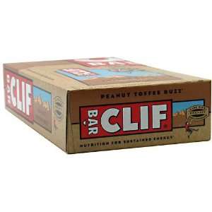 com Clif Bar Energy Bar, Peanut Toffee Buzz, 12   2.4 oz (68 g) bars 