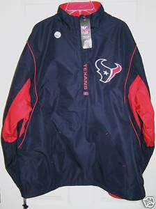 NFL Houston Texans Reversible Fleece Team Jacket Medium  