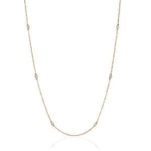  Diamonds By the Yard 14k Rose Gold Necklace Jewelry