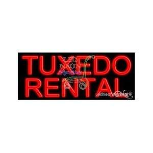  Tuxedos Rental Neon Sign 13 inch tall x 32 inch wide x 3.5 