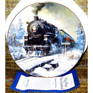 The Pine Tree Limited Collector Plate From the Romance of 