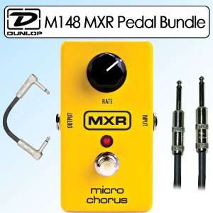  Dunlop M148 MXR Micro Chorus Guitar Effects Pedal Outfit 