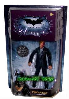 BATMAN THE DARK KNIGHT TWO FACE HARVEY DENT W/SCARRED COIN  
