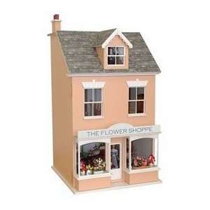  Olde English Flower Shop Kit Doll House Toys & Games