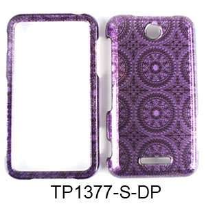  CELL PHONE CASE COVER FOR ZTE SCORE X500 TRANS PURPLE 