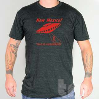 New Mexico FUNNY UFO American Apparel TR401 T Shirt NWT  